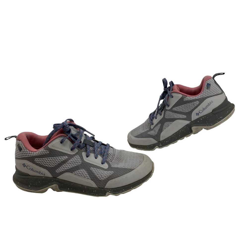 Columbia Gray & Pink Athletic Sneakers | Size 7.5
